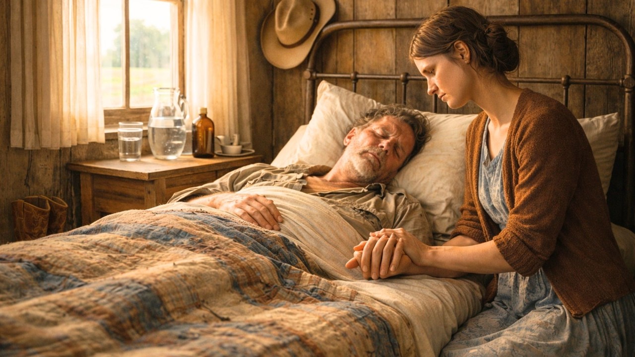 FAZENDEIRO ABANDONADO POR TODOS ADOECEU E FICOU À BEIRA DA MORTE... MAS A VIÚVA FEZ ALGO EMOCIONANTE