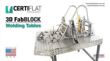 CertiFlat fabBLOCK 3D Welding Tables