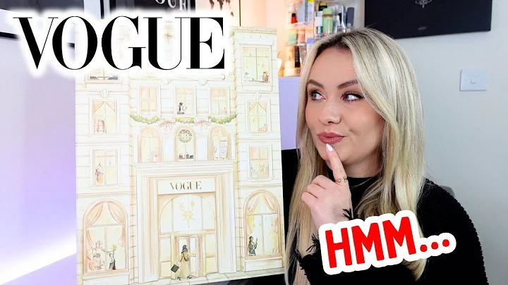 VOGUE FESTIVE ADVENT CALENDAR 2025 UNBOXING & REVIEW | LUXURY ADVENT CALENDAR ✨| MISS BOUX