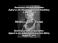 Heinrich Schnee – Appeal to the people of German East Africa, August 5, 1914 [English subtitles]