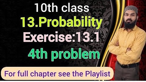 13.Probability Ex:13.1(4th problem)SSC,CBSE Telangana  10th class