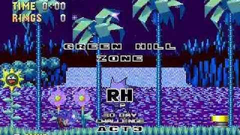Sonic The Hedgehog  30 Day Project Revisited TAS testrun