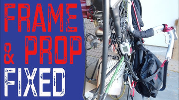 How I Fixed a Broken Paramotor Frame and Prop