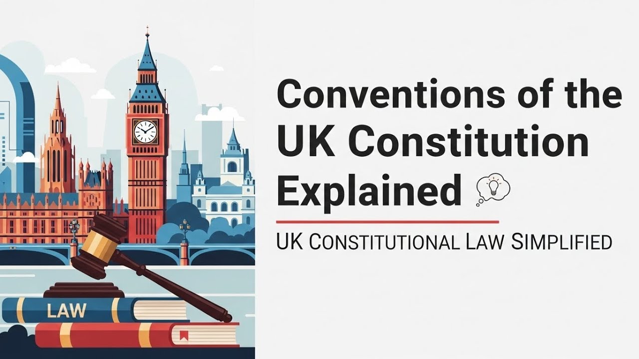 “Conventions of the UK Constitution Explained | UK Constitutional Law ...