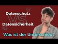 Datenschutz vs. Datensicherheit - Der wichtige Unterschied erklärt