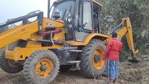 JCB 3DX is going to remove unwanted trees from agricultural land  JCB Video