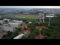 Prague from above Petrin Tower - Drone footage