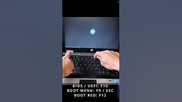 SETUP - BIOS - BOOT [HP] {Acceso UEFI y selector de arranque}