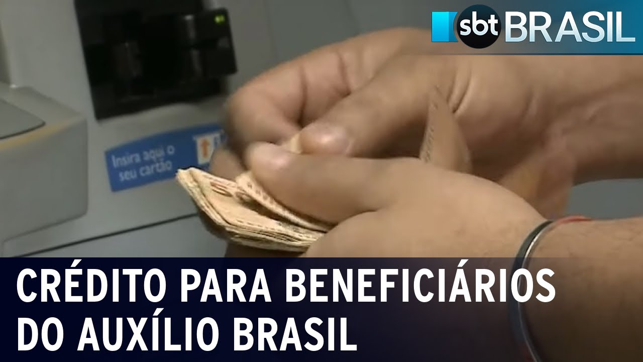 Lei que libera crédito a beneficiários do Auxílio Brasil é sancionada | SBT Brasil (04/08/22)