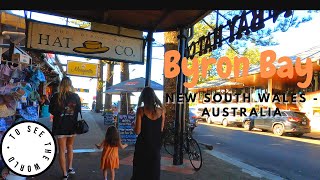 4K 🇦🇺🇦🇺BEAUTIFUL BYRON BAY - Popular beachside town in NSW -AUSTRALIA - Virtual Tour 🇦🇺🇦🇺