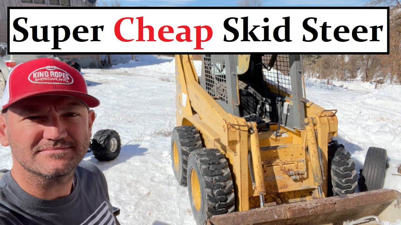 I Bought A Skid Steer SUPER CHEAP!!! (Hydraulic Problems That I Can Fix