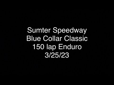 Sumter Speedway Enduro 3/25/23 (in car cam - lil Gene #444)