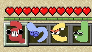 Minecraft PE : FORBIDDEN LOWERCASE ALPHABET LORE MOD in Minecraft Pocket Edition