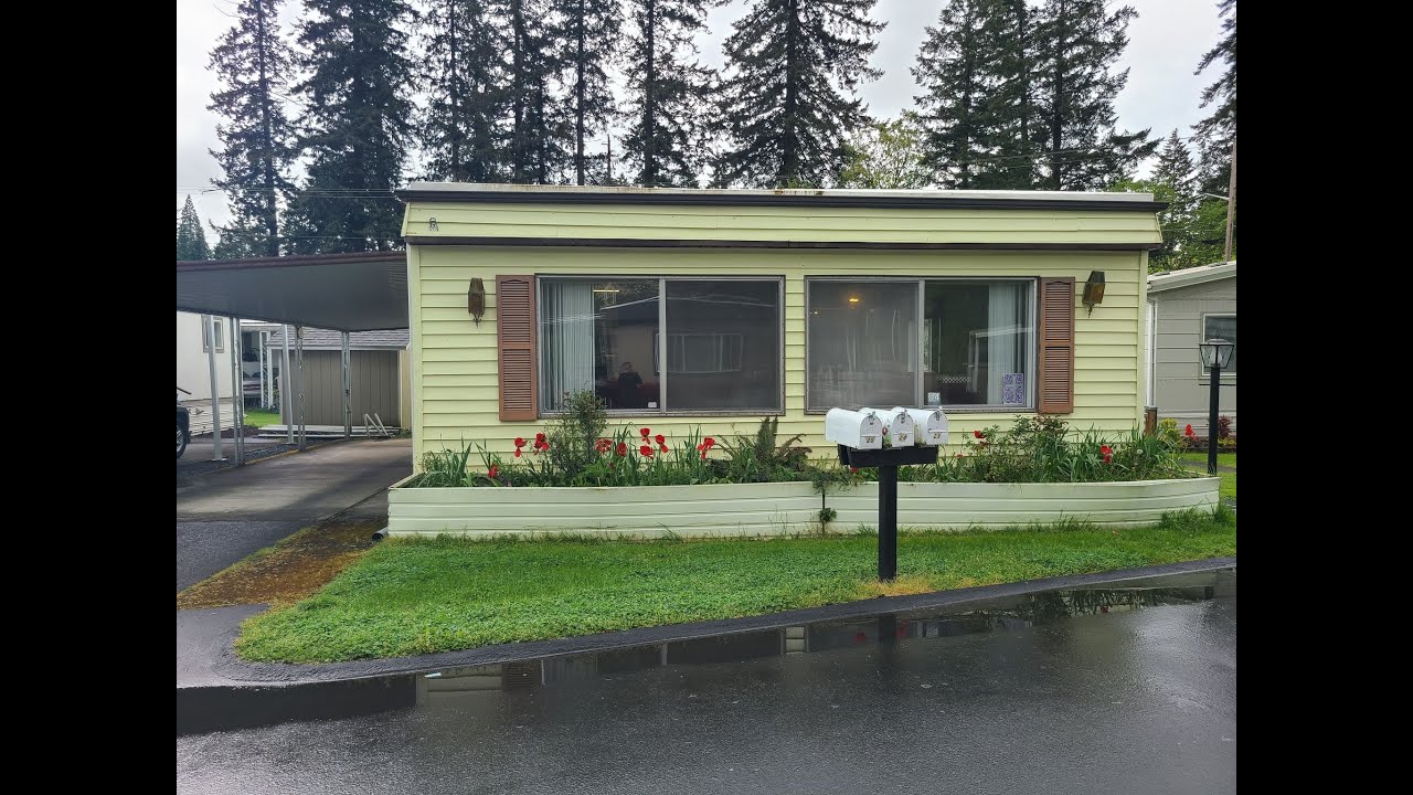 Spacious 2 bed, 2 bath mobile home in a 55+ park in Washougal YouTube