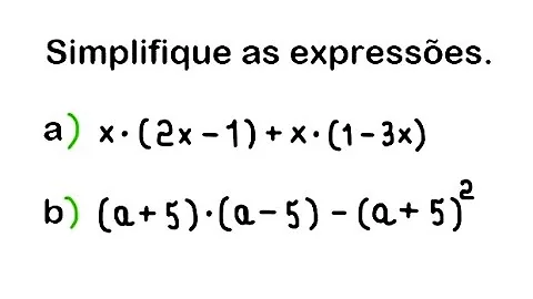 Como solucionar uma expressão algébrica?