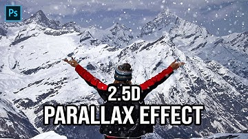 2.5D PARALLAX EFFECT | PHOTOSHOP EFFECTS | PHOTOSHOP TUTORIAL