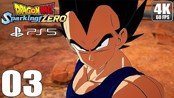 DRAGON BALL: SPARKING! ZERO - Gameplay Walkhtrough Part 03 - Vegeta Main Story & What if - PS5