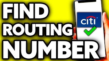 How To Find Routing Number on Citibank App (EASY!)