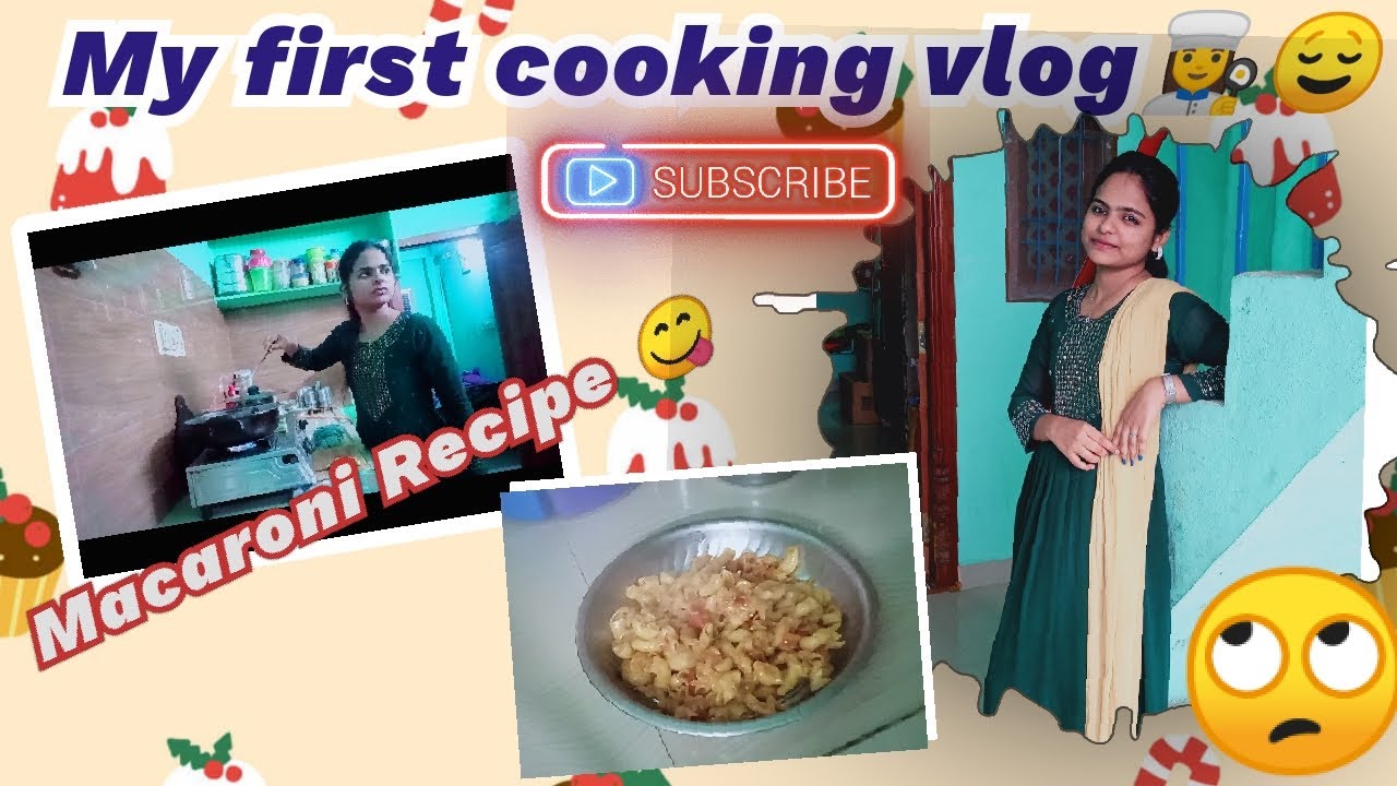 My first cooking vlog 👩‍🍳|| Macaroni recipe|| Reshma Ramadoss| - YouTube