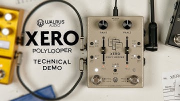 Walrus Audio Xero Polylooper Tech Demo