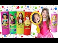 MILENINHA FINGE BRINCAR DE PRINCESA 6 ❤ Chips e o Espelho Mágico que Muda o Rosto | Magic Chips