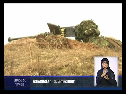 სამხედრო წვრთნები ესტონეთში