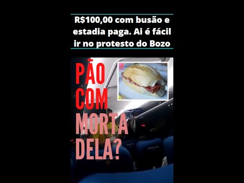 7 de setembro: bolsonaristas recebem R$ 100 e condução para apoiar Bolsonaro em manifestação