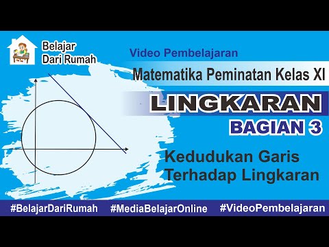 Video: Apa hubungan antara garis dan lingkaran?