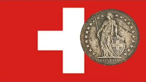 Switzerland 1944 1/2 Franc .835 Silver Coin
