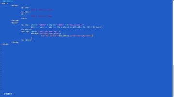 HTML Basics Episode 4 | The HTML5 Canvas Element (With JavaScript)