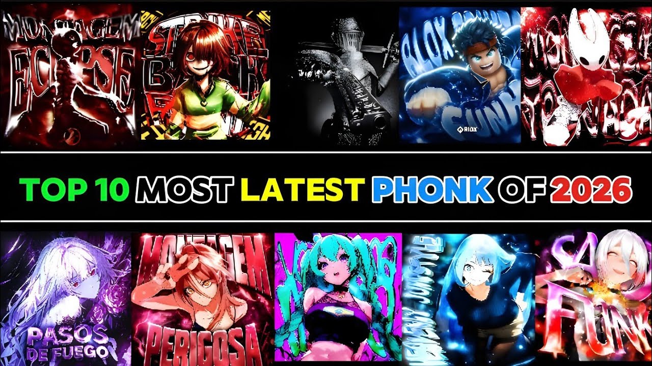 Top 10 Latest Phonk Tracks of 2026 🔥⚡ | Brazilian Phonk Mix