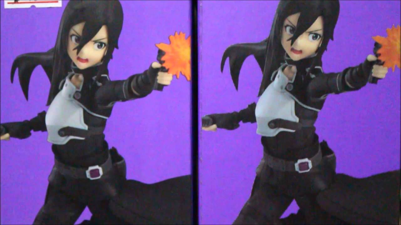 Fake Vs Real Figma Anime Action Figures Figma 248 Kirito Ggo Sword Art Online Youtube