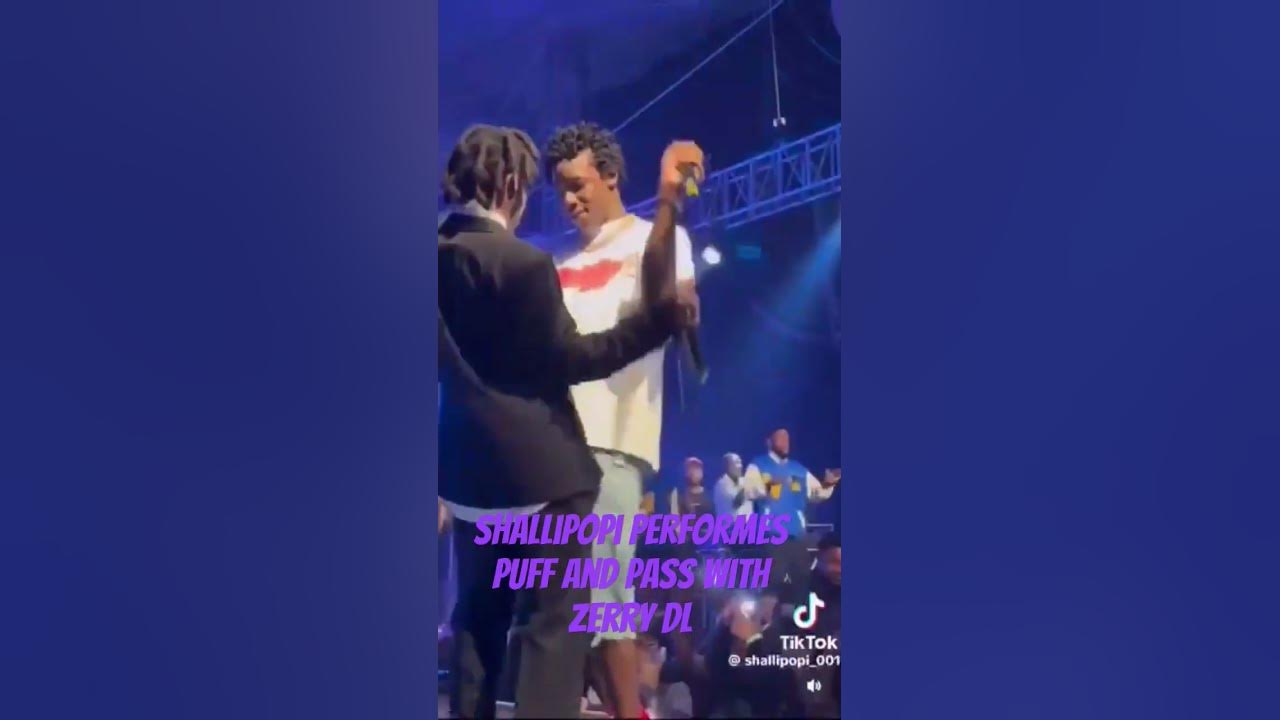 shallipopi and zerry DL performes their hit song puff and pass #music #dance