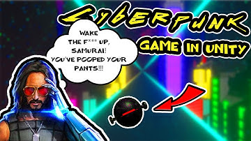 I MADE a CYBERPUNK GAME in UNITY