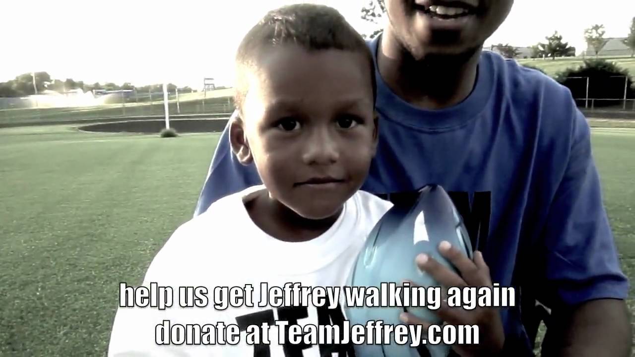 Jeffrey Guest Football Star spinal cord injury wants to walk again