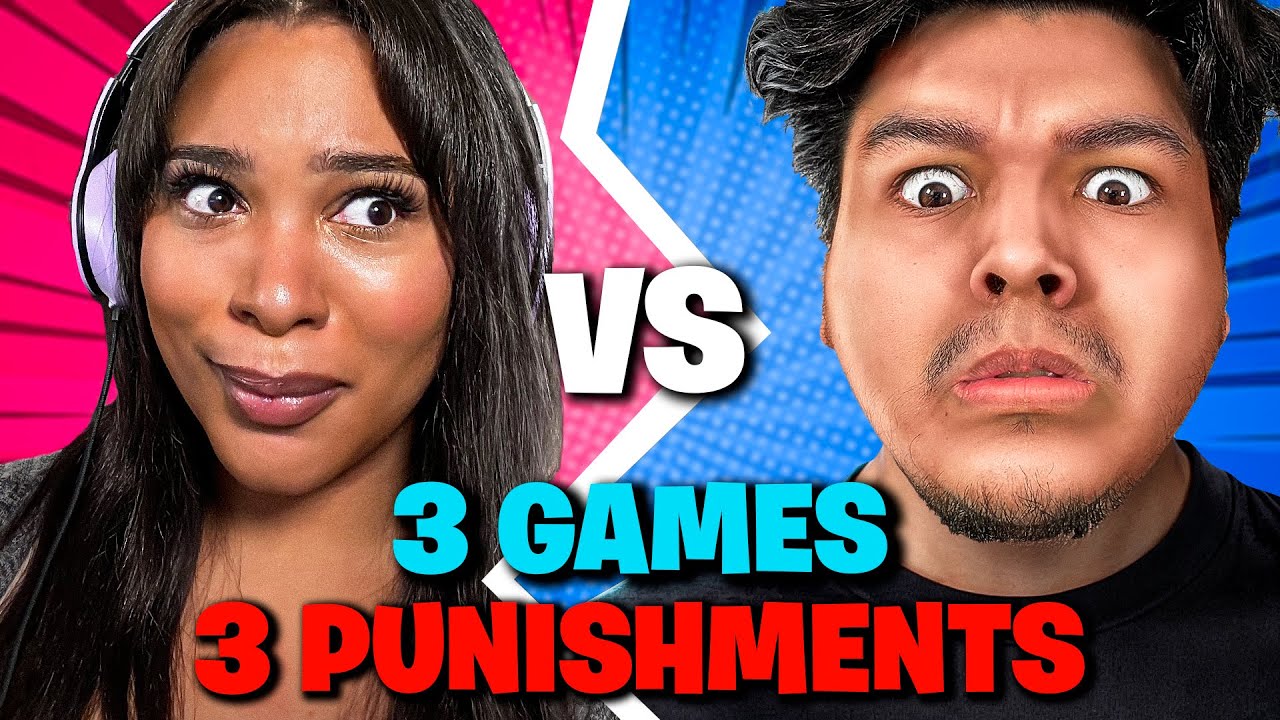 Husband vs. Wife… The LOSER Gets DESTROYED! (3 Random Games)