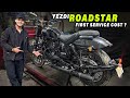 New Yezdi Roadstar 1st service complete cost | process | coolent leak 😡😡 ??