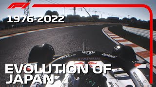 Evolution Of Japan F1 1976 - 2022