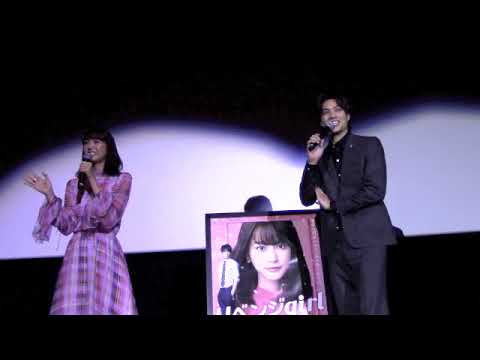 桐谷美玲、鈴木伸之『リベンジgirl』舞台挨拶REPORT