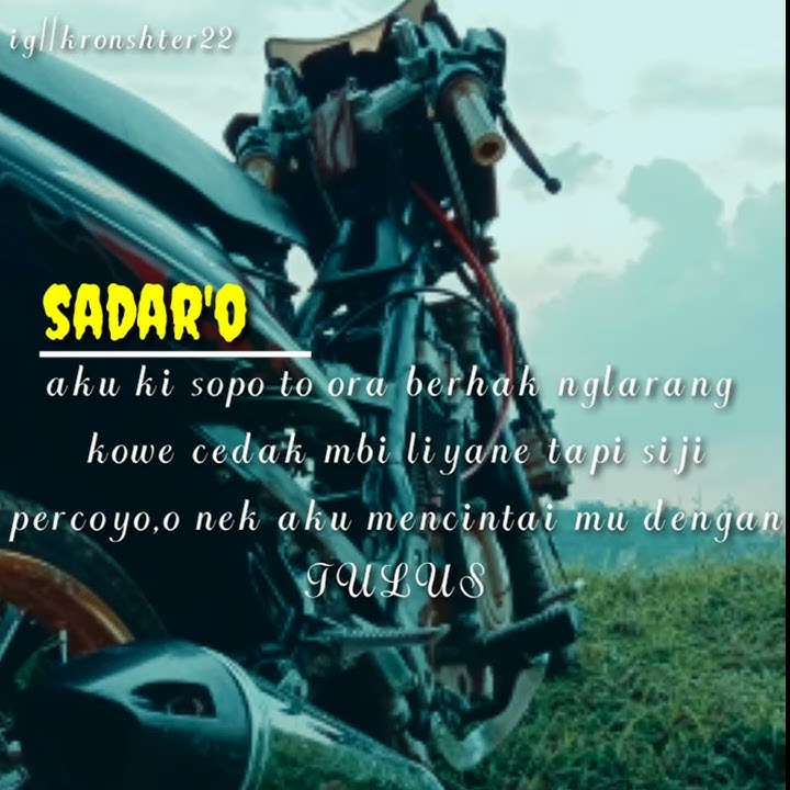 Story' wa bucin versi montor satria fu