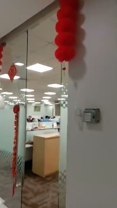 Hiasan imlek kantor #imlek #imlek2572 #kantor #lampiony