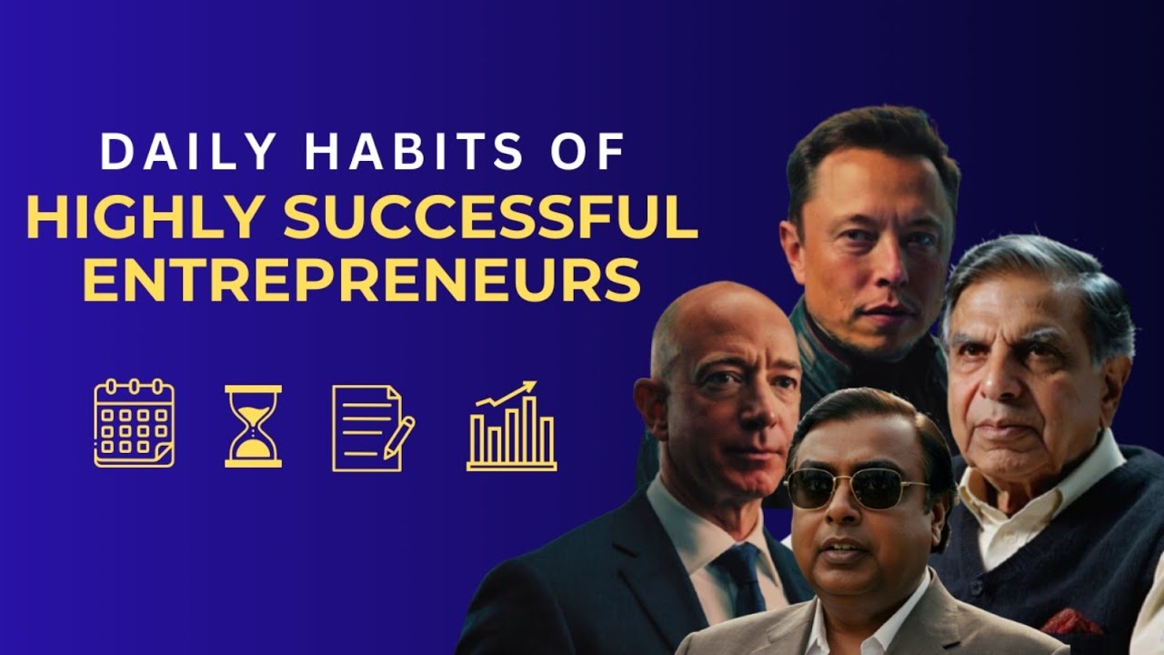 Daily Habits of Successful Entrepreneurs | Founder's Formula - YouTube