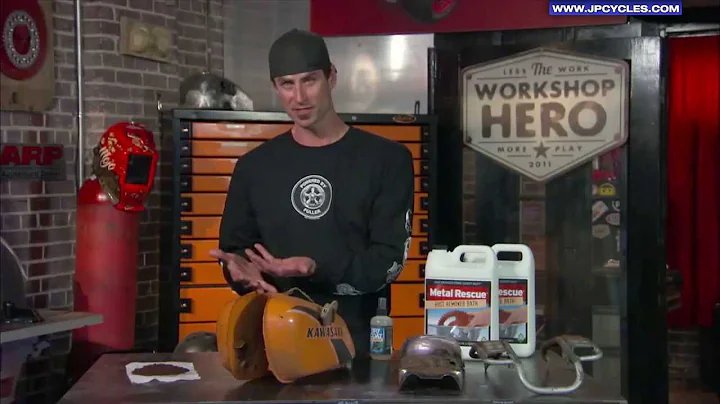 Remove Rust from a Motorcycle Gas Tank with Metal Rescue - Available at J&P Cycles