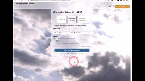 How can I load historical weather data into Tableau Desktop?