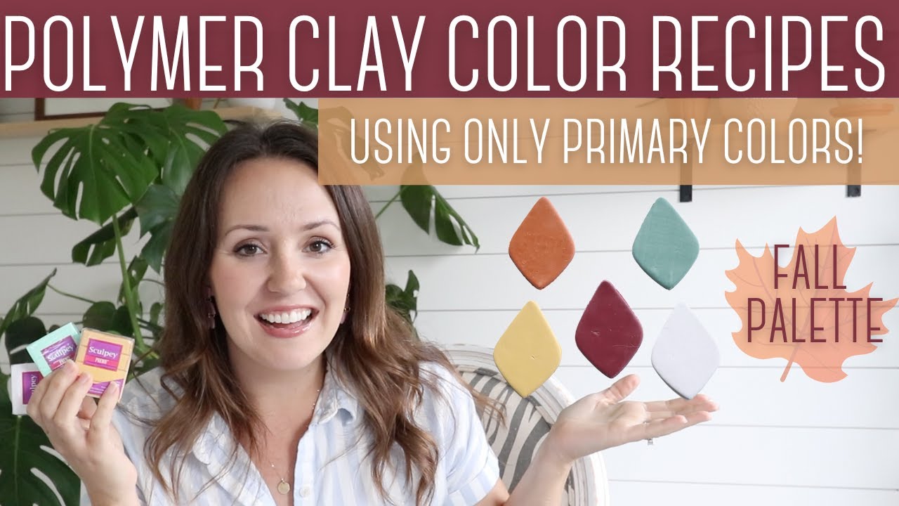 Polymer Clay Color Recipe 12: Hues of White 