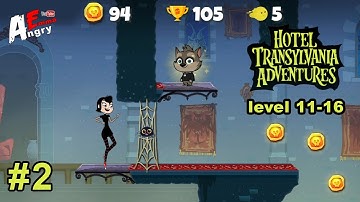🐨Hotel Transylvania Adventures - Run, Jump, Build! (Gameplay #2 level 11-16)