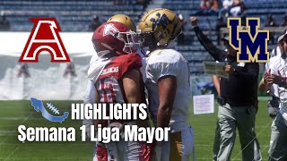 HIGHLIGHTS | Águilas Blancas IPN vs Pumas CU | Clásico | Semana 1 | Liga Mayor ONEFA 2023