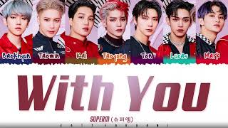 SuperM - 'WITH YOU' Lyrics [Color Coded_Han_Rom_Eng] chords