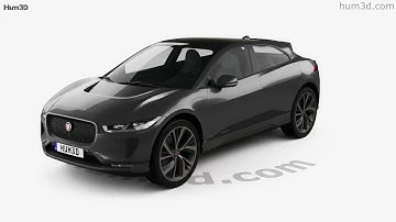 Jaguar I-Pace EV400 HSE 2022 3D model by 3DModels.org
