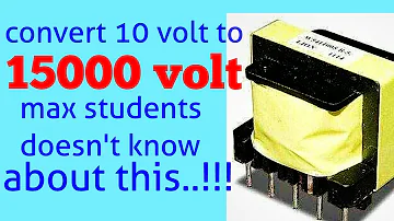 Flyback transformer also called flyback drive. In this video we shortly take a view on flyback transformer its amazing facts and also study how its work with its output equation.